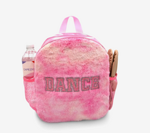 Load image into Gallery viewer, Capezio Faux Fur Dance Backpack
